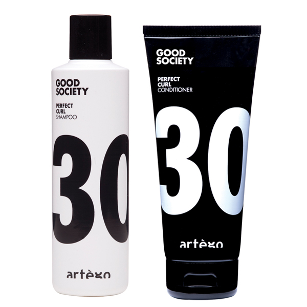 Artègo Good Society Perfect Curl 30 Kit Shampoo + Conditioner Capelli Ricci