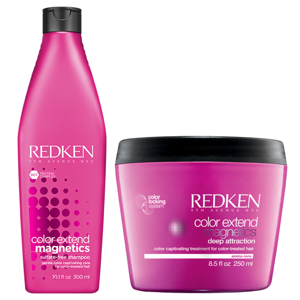 Redken Kit Color Extend Magnetics Shampoo + Mask - Prodotti Redken Per  Capelli Colorati